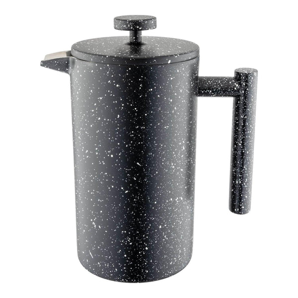 Grunwerg 8 Cup Cafe Ole Tall Cafetiere - Black Granite - Potters Cookshop