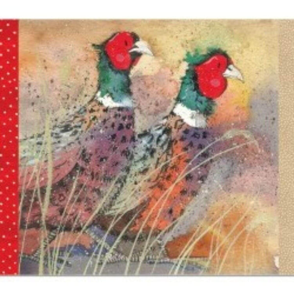 Alex Clark Placemat - Pleasant Pheasants - Potters Cookshop