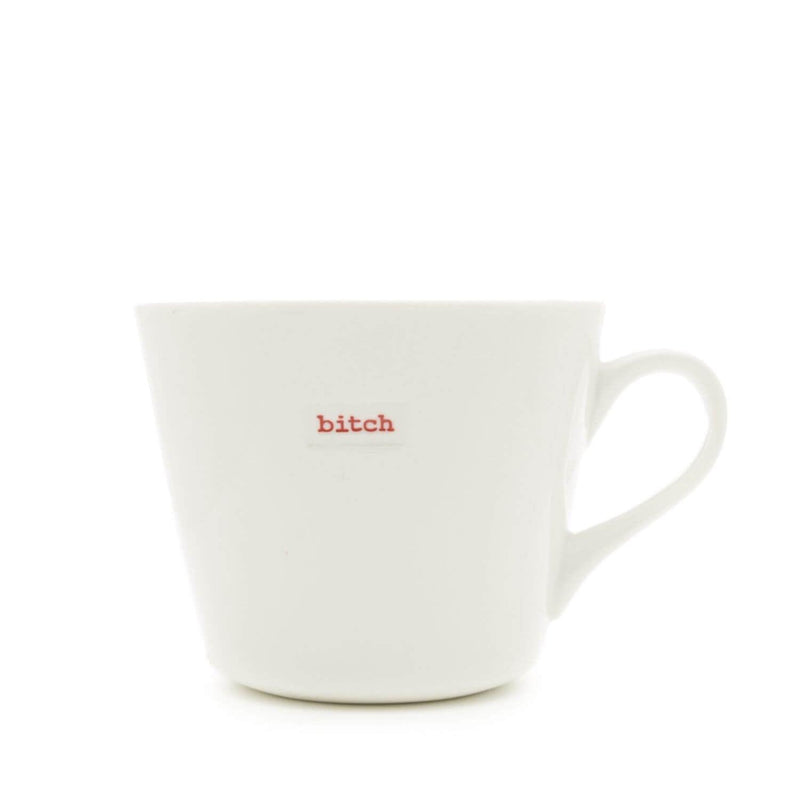 Keith Brymer Jones Word Range Mug - bitch - Potters Cookshop