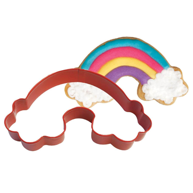 Creative Party Poly-Resin Coated Cookie Cutter Red - Rainbow - Potters Cookshop