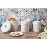 Bia International Potato Storage Jar - Matte White - Potters Cookshop