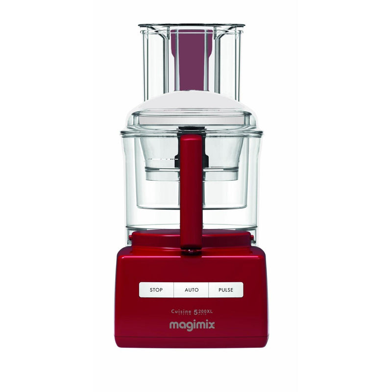 Magimix Cuisine Systeme 5200XL Food Processor - Red - Potters Cookshop