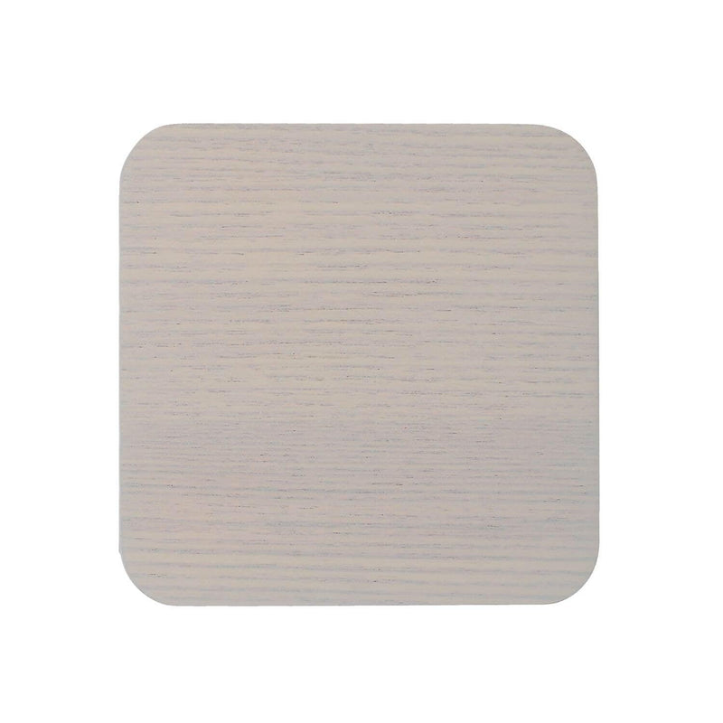 Creative Tops Naturals 4 Piece Square Coaster Set - Grey Veneer - Potters Cookshop