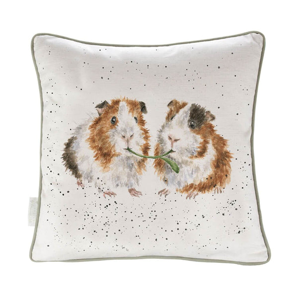Wrendale Designs by Hannah Dale Cushion - Lettuce Be Friends