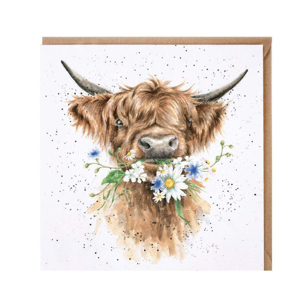 Wrendale Designs by Hannah Dale Card - Daisy Coo