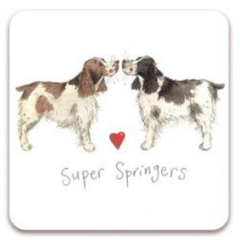 Alex Clark Coaster - Super Springers - Potters Cookshop