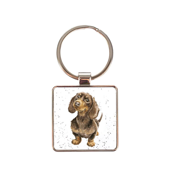Wrendale Designs Keyring - Dachshund Little One