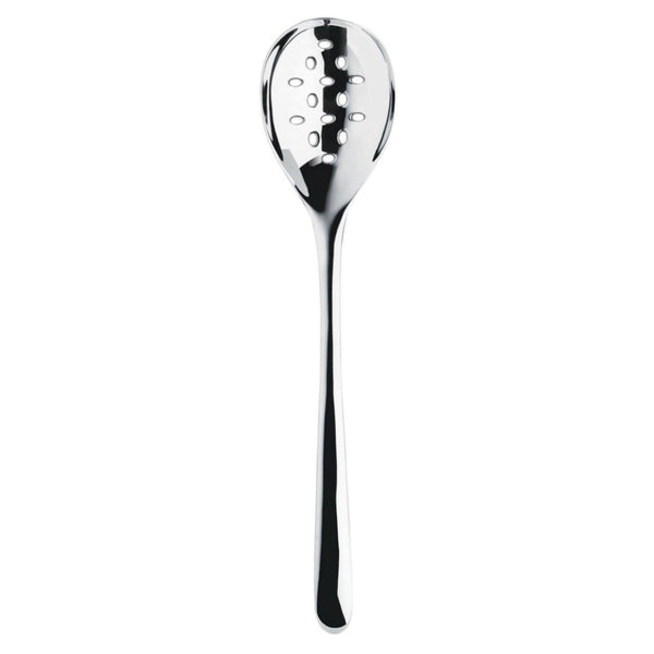 Robert Welch Signature Deep Bowl Slotted Serving Spoon - Polished - Potters Cookshop
