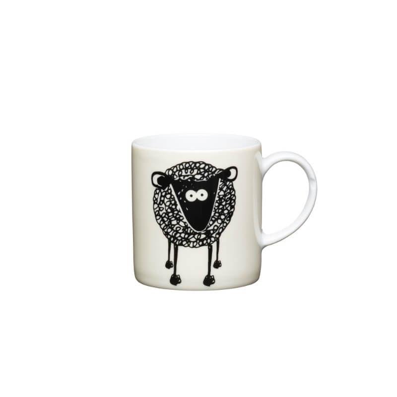 KitchenCraft Espresso Mug - Sheep - Potters Cookshop