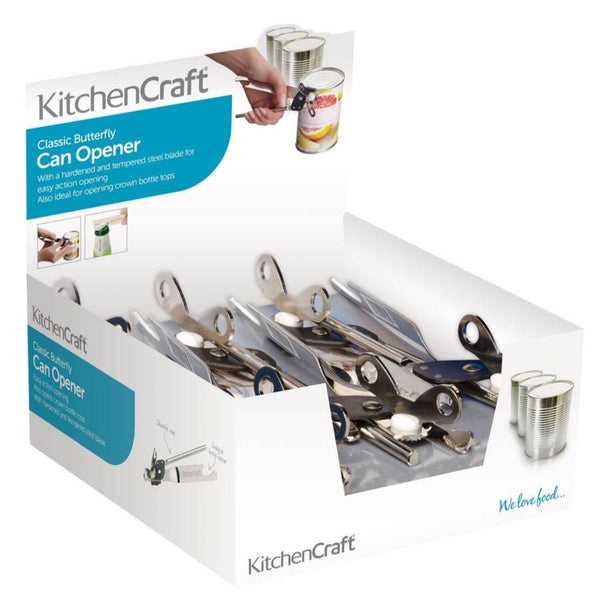 KitchenCraft Butterfly Wing Style Can Opener - Potters Cookshop