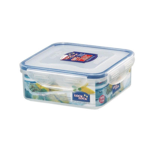 HPL823 Lock & Lock Square Food Container - 870ml