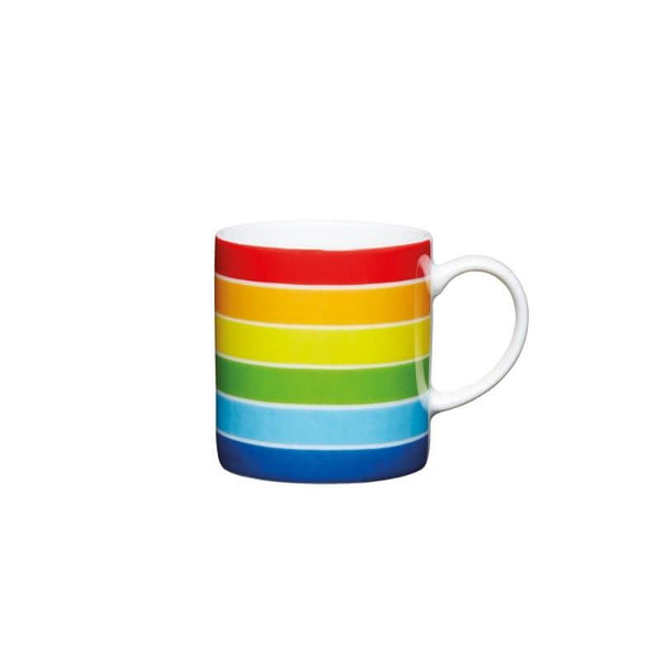 KitchenCraft Espresso Mug - Rainbow - Potters Cookshop