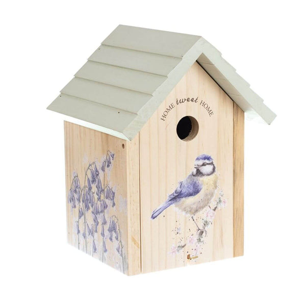 Wrendale Designs Wooden Bird House - Bluetit
