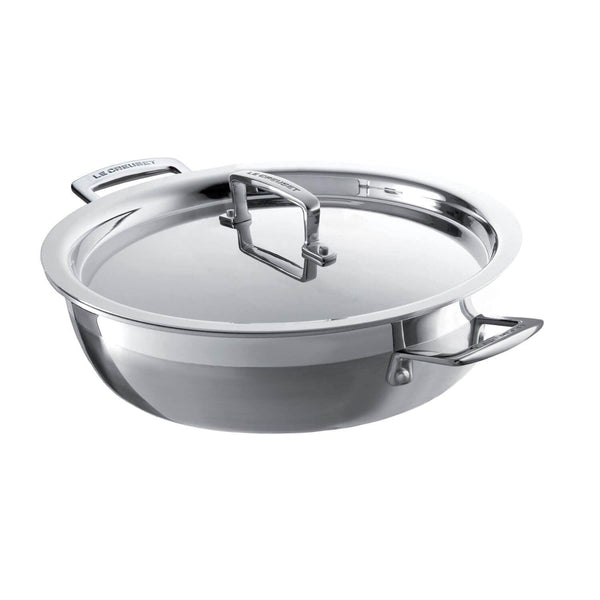 Buy Le Creuset | 3 Ply Stainless Steel Shallow Casserole