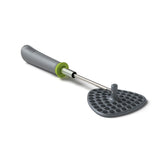 Joseph Joseph Delta Folding Potato Masher - Green / Grey - Potters Cookshop