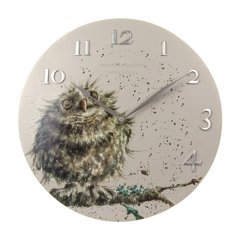 Royal Worcester Wrendale Wall Clock - Owl