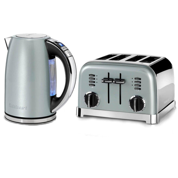 Cuisinart Style Multi Temp Kettle 4 Slice Toaster Set Pistachio