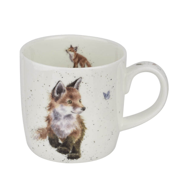 Wrendale Designs China Mug - Born To Be Wild Fox