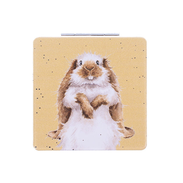 Wrendale Designs Compact Mirror - Earisistible Rabbit