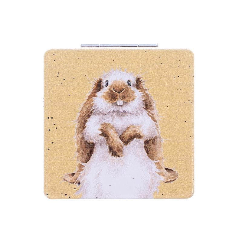Wrendale Designs by Hannah Dale Compact Mirror - Earisistible Rabbit