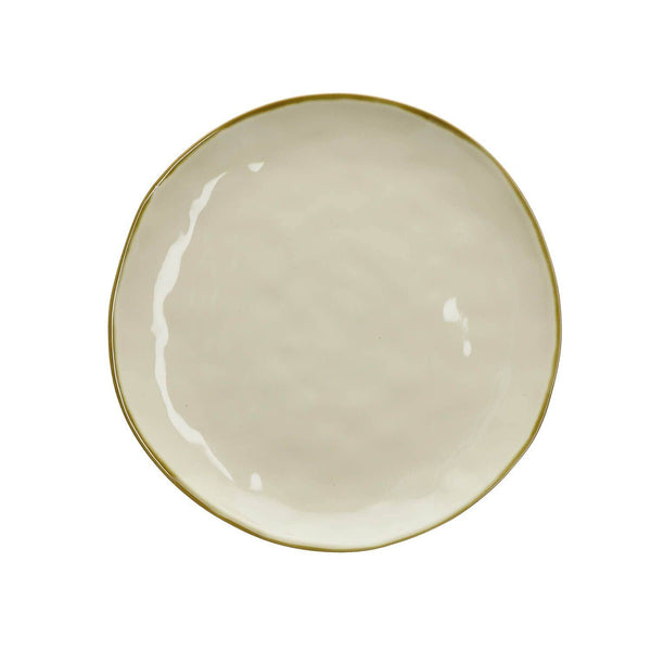 Rose & Tulipani Concerto Avorio Ivory Dinner Plate - 27cm - Potters Cookshop