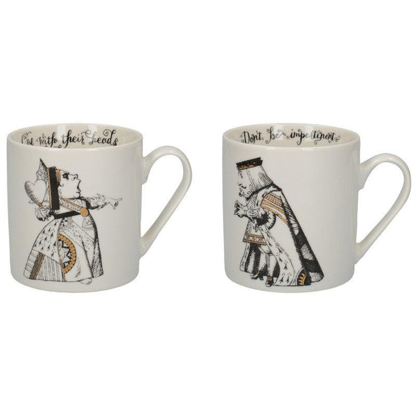 C000047 Victoria And Albert Alice in Wonderland His And Hers Mug Set