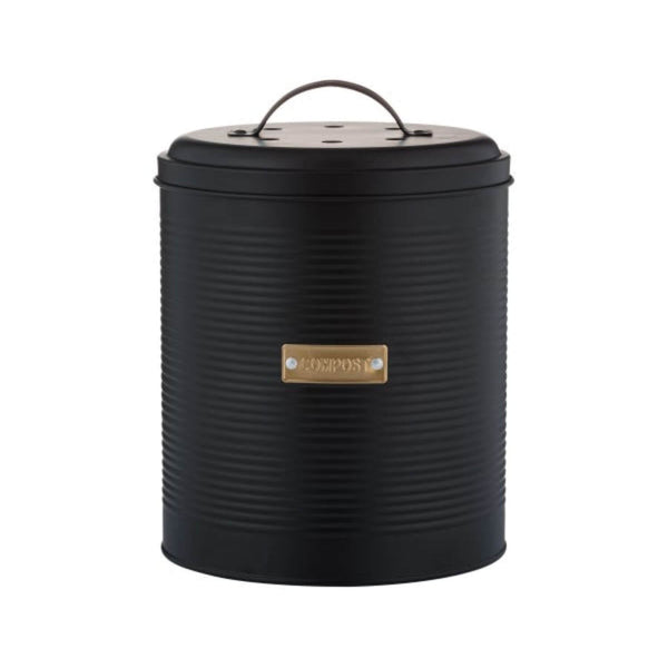 Typhoon Otto 2.5 Litre Compost Bin - Black