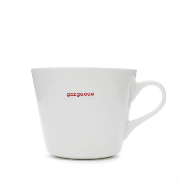 Keith Brymer Jones Word Range Mug - Gorgeous - Potters Cookshop