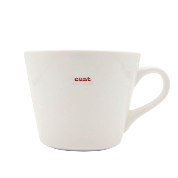 Keith Brymer Jones Word Range Bucket Mug - c*nt - Potters Cookshop