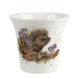Royal Worcester Wrendale Flower & Herb Pot - Hedgehog