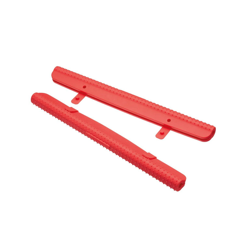 MasterClass Universal Red Silicone Oven Guards - Set of 2 - Potters Cookshop