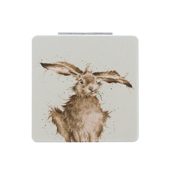 Wrendale Designs Compact Mirror - Hare-Brained