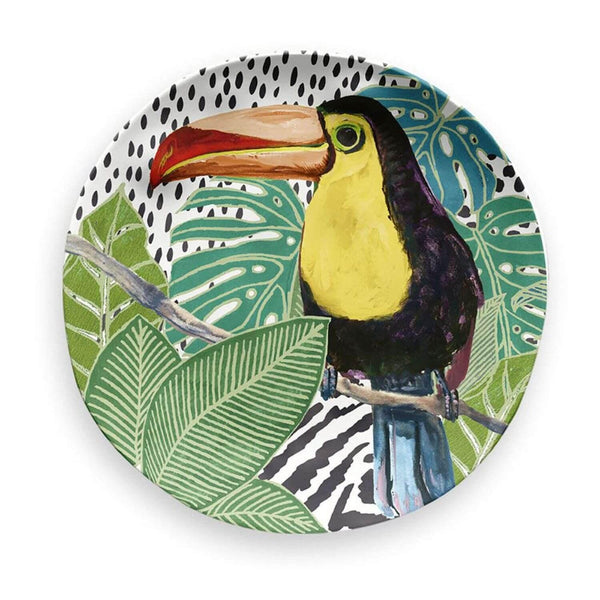 Eddingtons Lush Jungle Side Plate - Toucan - Potters Cookshop