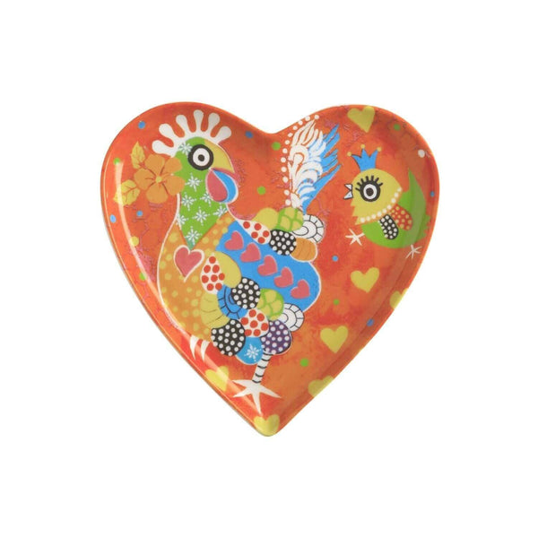 Maxwell & Williams Love Hearts Heart Plate - Chicken Dance - Potters Cookshop