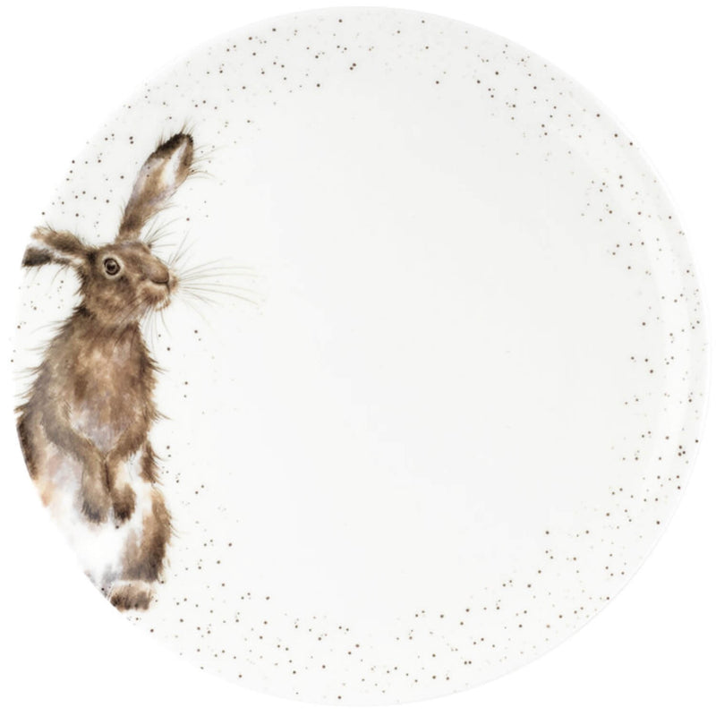 Royal Worcester Wrendale China Coupe Dinner Plate - Hare