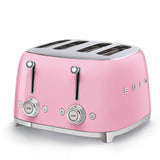 Smeg 50's Style Retro TSF03 4 Slice Toaster - Pink