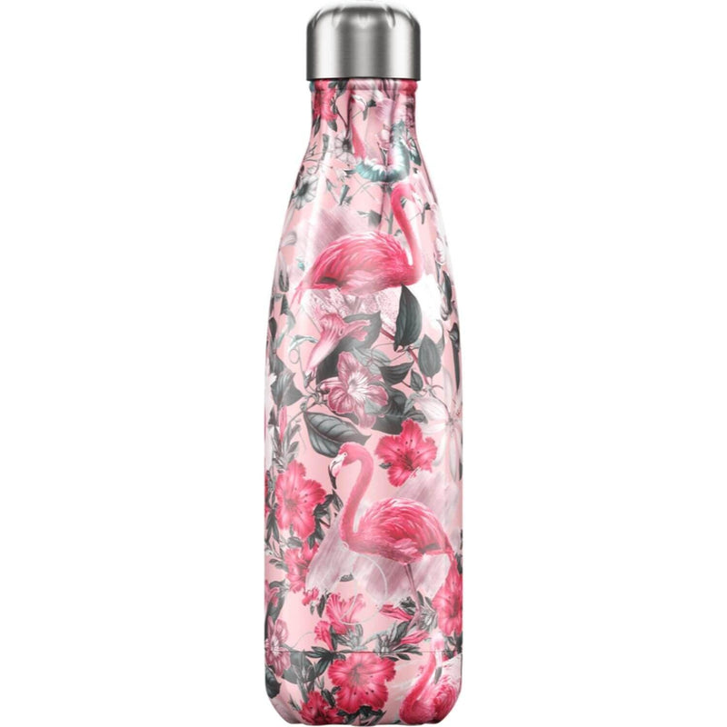 Chilly's 500ml Tropical Drinks Bottle - Flamingo - Potters Cookshop