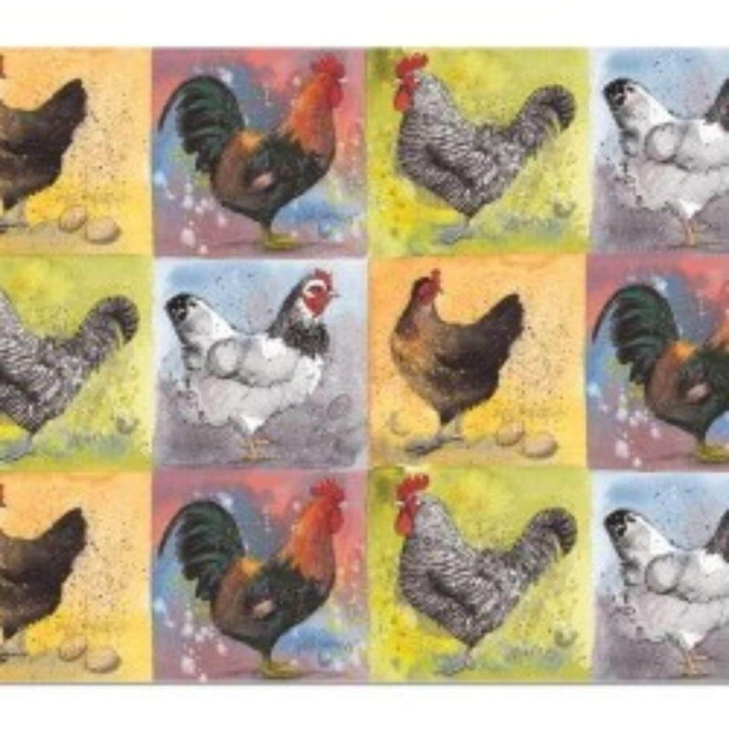 Alex Clark Placemat - Chicken Collection - Potters Cookshop