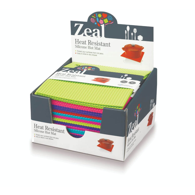 Zeal Silicone 18cm Trivet - Assorted Colours