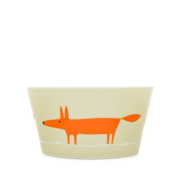 Scion Living Mr Fox Bowl - Neutral & Orange