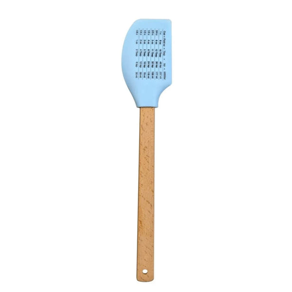 Stow Green The Pantry Spatula with Wooden Handle - Blue