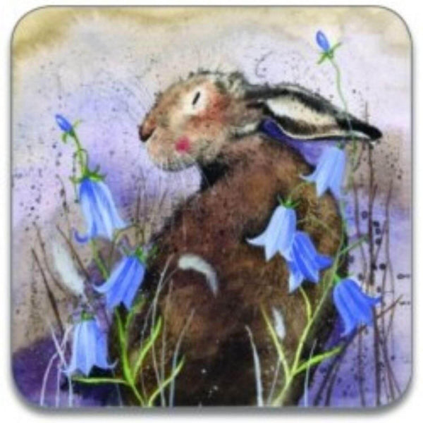 Alex Clark Coaster - Hare & Bluebell - Potters Cookshop