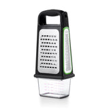 OXO Good Grips Etched Box Grater With Removable Zester - Potters Cookshop