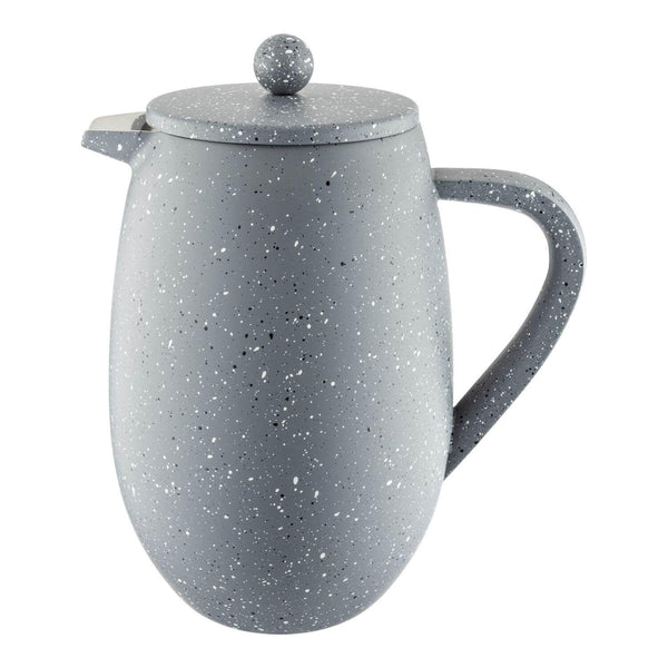 Grunwerg 8 Cup Cafe Ole Cafetiere - Grey Granite - Potters Cookshop
