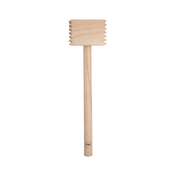 T&G Woodware Beech Square Meat Hammer