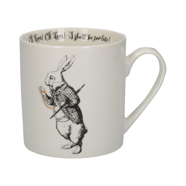 C000051 Victoria & Albert Alice in Wonderland White Rabbit Mug