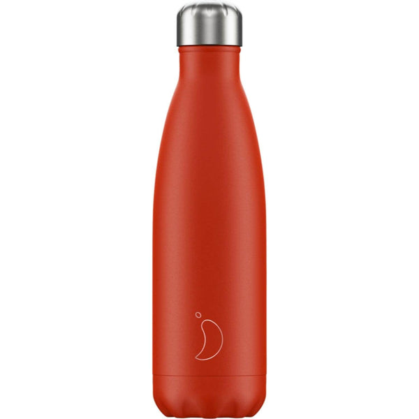Chilly's 500ml Neon Drinks Bottle - Red - Potters Cookshop