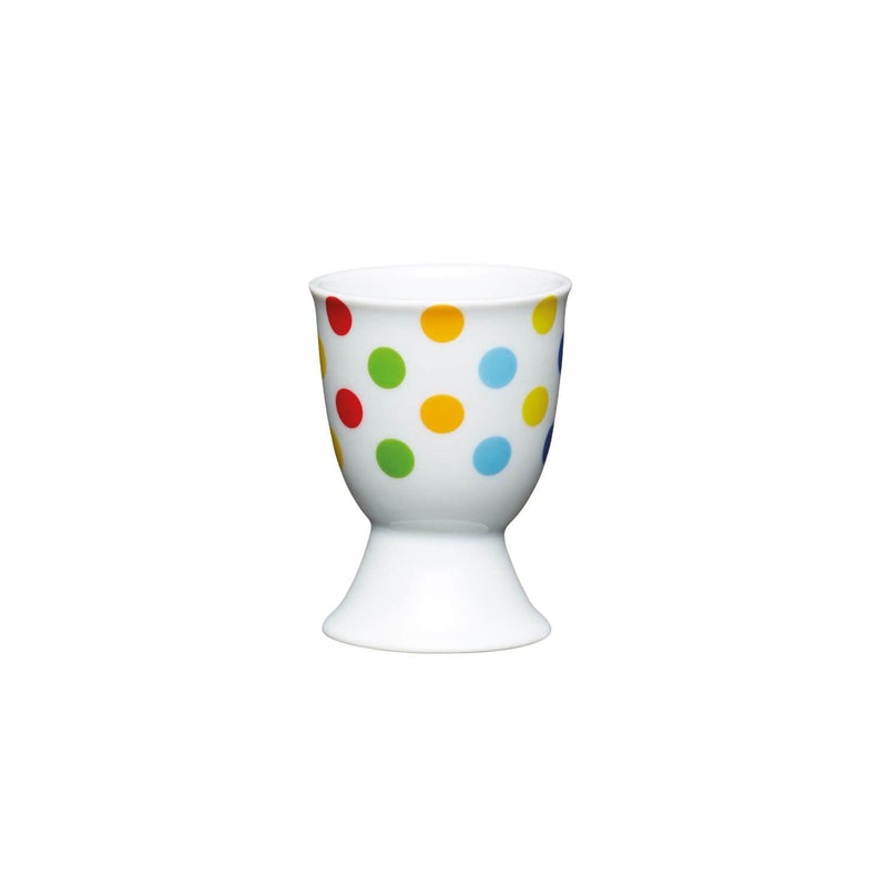 KitchenCraft Egg Cup - Brights Spots - Potters Cookshop