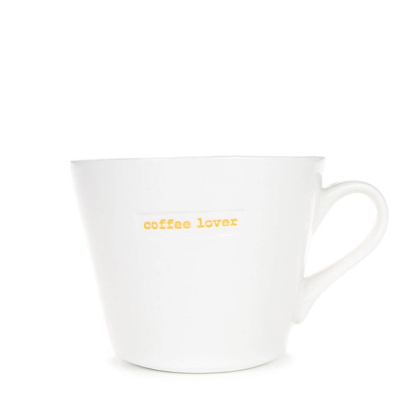 Keith Brymer Jones Word Range Mug - coffee lover - Potters Cookshop