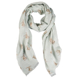 Wrendale Designs Scarf - Leaping Hare